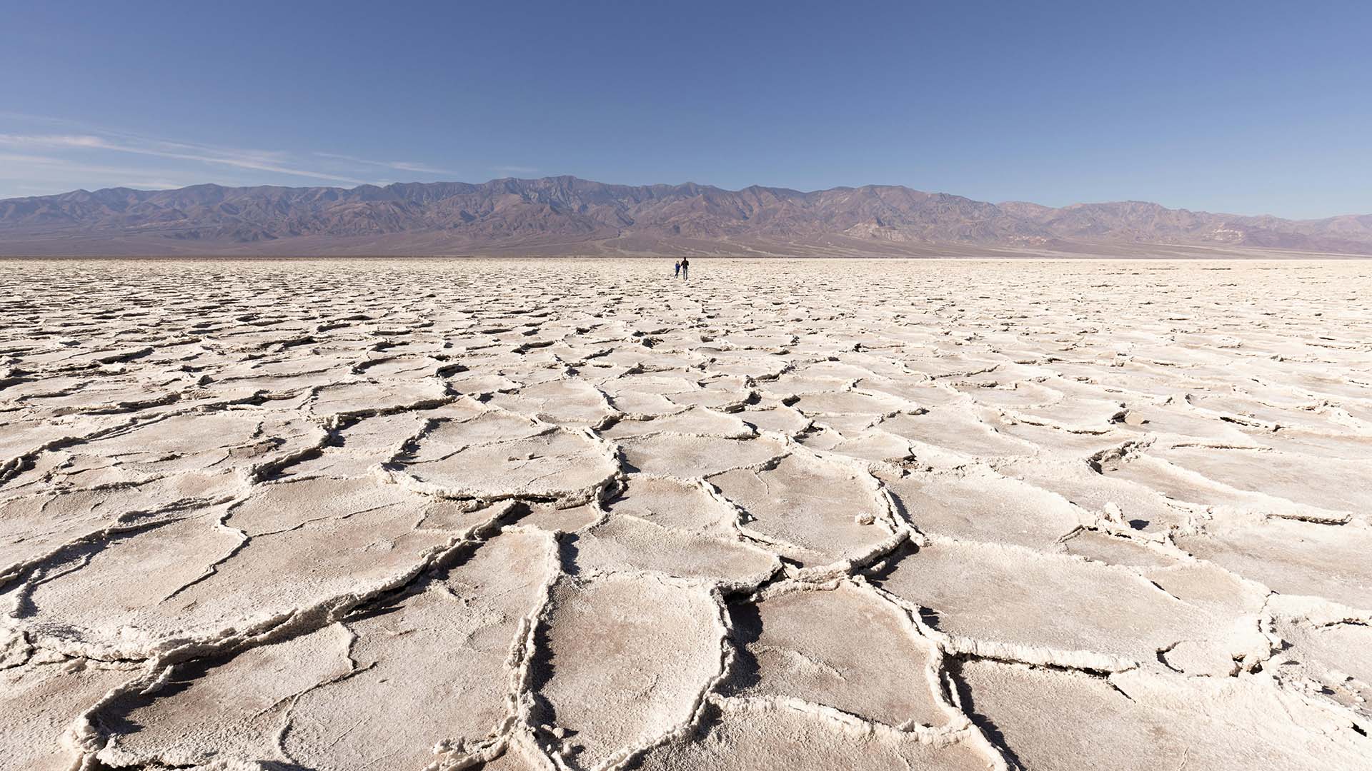 Bacino di Badwater nella Death Valley