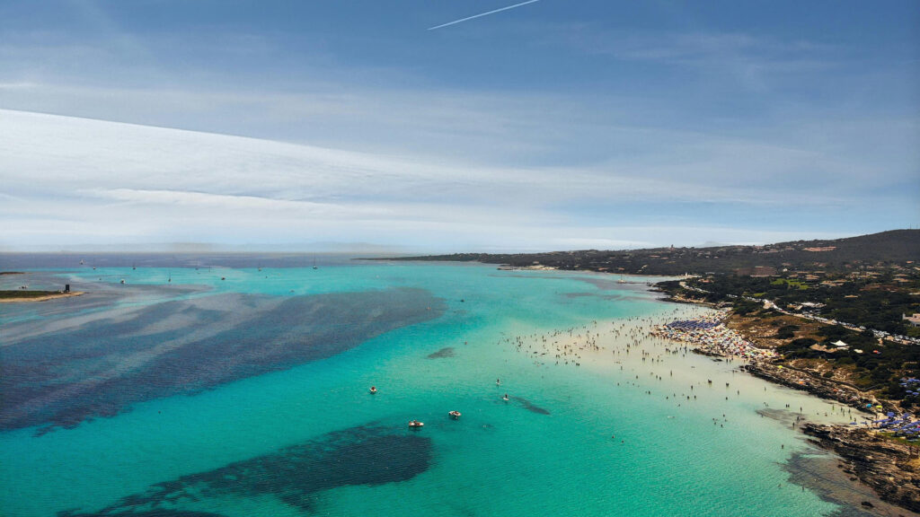 spiaggia La Pelosa in Sardegna