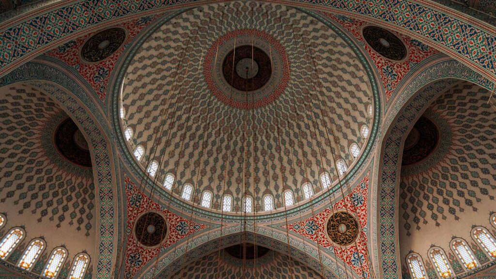 Moschea di Kocatepe a Ankara, in Turchia